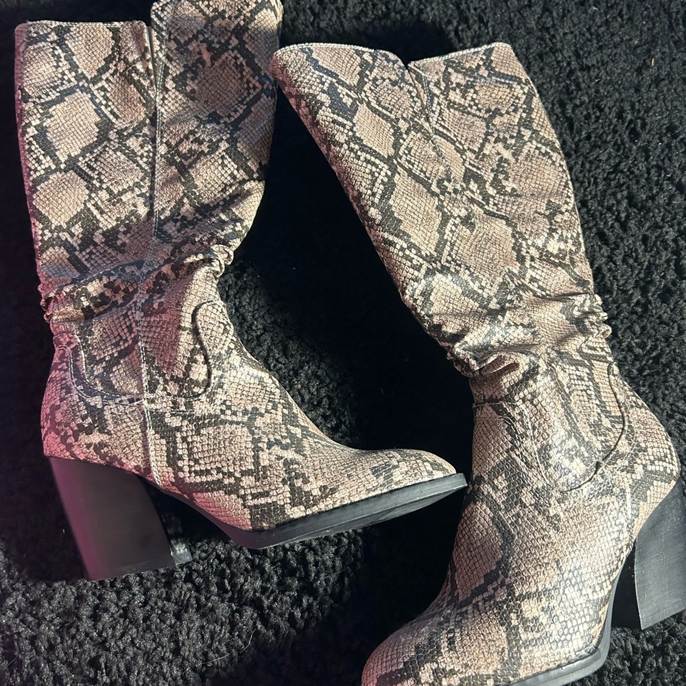 Beautiful boots.